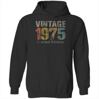 47 Years Old Gifts Vintage 1975 Limited Edition 47Th Birthday Hoodie | Favorety DE