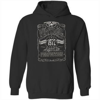 49Th Birthday Gift Vintage 1972 Aged To Perfection Hoodie | Favorety CA