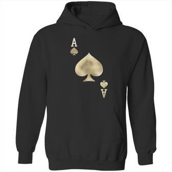 Ace Of Spades Playing Card Halloween Costume Hoodie | Favorety UK