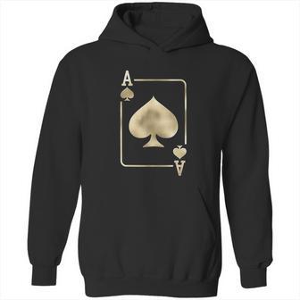 Ace Of Spades Playing Card Halloween Glam Costume Hoodie | Favorety DE