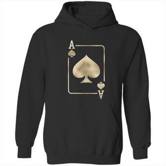 Ace Of Spades Playing Card Hoodie | Favorety