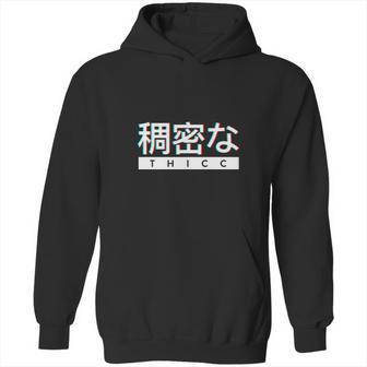 Aesthetic Japanese Thicc Logo Hoodie | Favorety CA