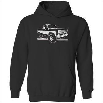 Aggressive Thread Square Body 1973 1987 Squarebody Hoodie | Favorety