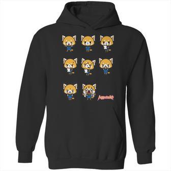 Aggretsuko Current Mood Frontside Hoodie | Favorety DE