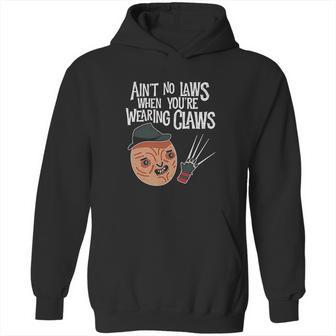 Aint No Laws When Youre Drinking Claws With Claus Hoodie | Favorety CA