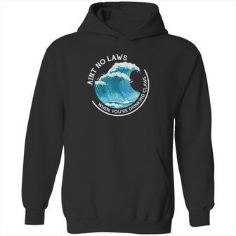 Aint No Laws When Youre Drinking With Claws Hoodie | Favorety UK