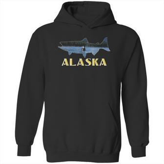 Alaska King Salmon Fishing Vacation Hoodie | Favorety