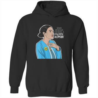 Alexandria Ocasio Cortez Powerful Woman Hoodie | Favorety CA