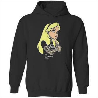 Alice In Wonderland Punk Tatto Hoodie | Favorety