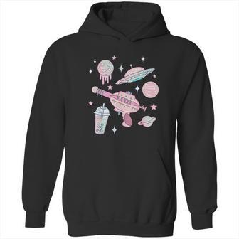 Alien Babe Pastel Goth Kawaii Hoodie | Favorety