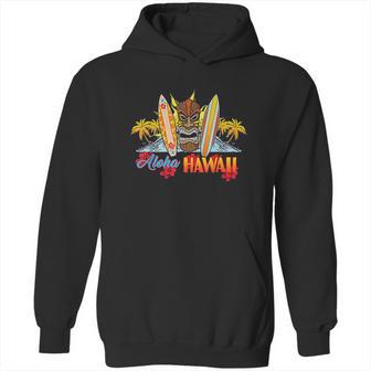 Aloha Hawaii From The Island Feel The Tiki Spirit Hoodie | Favorety