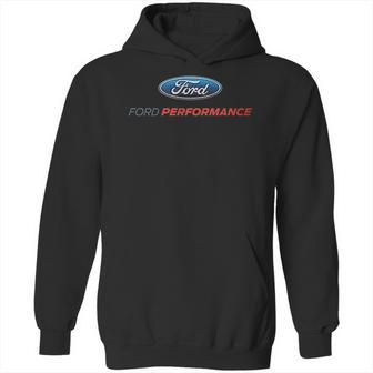 Amdesco Mens Ford Performance Logo Hoodie | Favorety