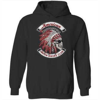 American Motorcycle Indian Bikers Club Hoodie Hoodie | Favorety