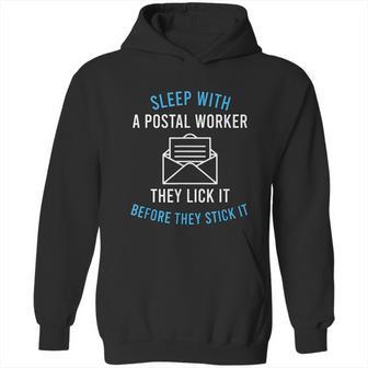 American Postal Worker Sleep With A Mailman Mail Escort Hoodie | Favorety CA