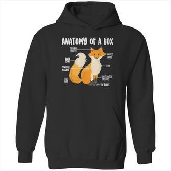 Anatomy Of A Fo Cute Sweet Carnivore Funny Animal Gift Hoodie | Favorety