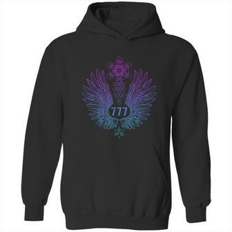 Angel Number 777 Sacred Geometry Healing Hoodie | Favorety UK