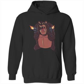 Angry Bear Shooting Hoodie | Favorety UK