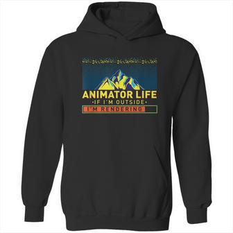 Animator Life Animation Visual Artist Rendering Graphic Art Hoodie | Favorety CA