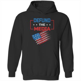 Anti Fake News Defund The Media Hoodie | Favorety AU