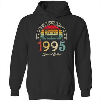 Awesome Since 1995 Vintage 1995 27Th Birthday 27 Years Old Hoodie | Favorety