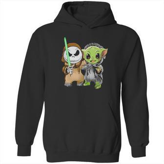 Baby Yoda And Jack Skellington Hoodie | Favorety CA