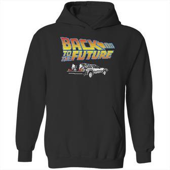 Back To The Future 8Bit Delorean Hoodie | Favorety UK