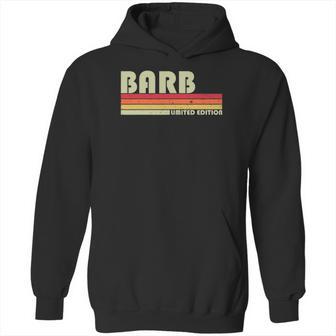 Barb Name Personalized Retro Vintage 80S 90S Birthday Hoodie | Favorety DE