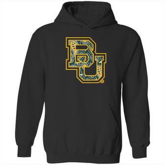 Baylor Bears Paisley Pattern Logo Apparel Hoodie | Favorety DE