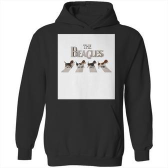 The Beagles Dog Abbey Road Hoodie | Favorety