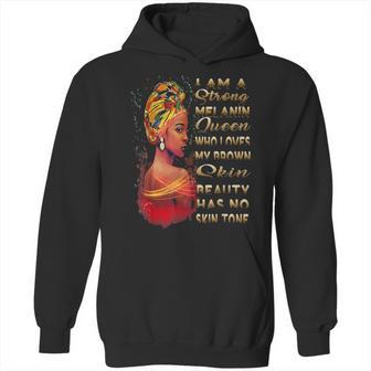 Beauty Has No Skin Tone African American Melanin Black Queen Hoodie | Favorety UK