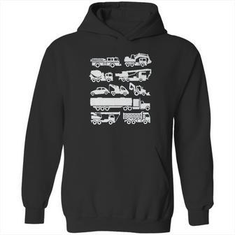 Big Boys Trucks Youth Hoodie | Favorety AU