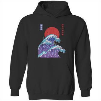 Big Wave Aesthetic 80S Hoodie | Favorety UK