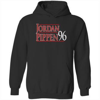 Black Chicago Mj Jordan Pippen 1996 Hooded Hoodie | Favorety UK