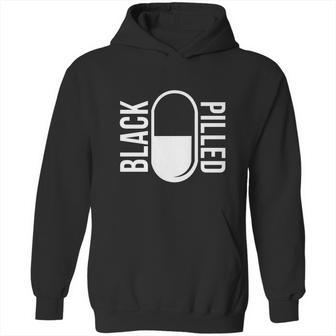 Blackpilledcom White Logo Hoodie | Favorety CA