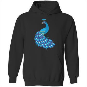 Blue Peacock Animal Peacock Hoodie | Favorety AU