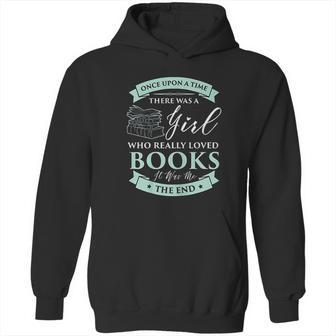 Books Loving Girl I Read Fairy Tale Bookaholic Idea Hoodie | Favorety CA