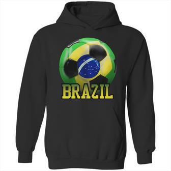 Brazil Soccer Logo Hoodie | Favorety