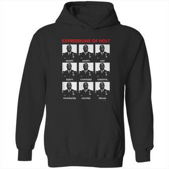 Brooklyn Nine Nine Expressions Of Holt Hoodie | Favorety