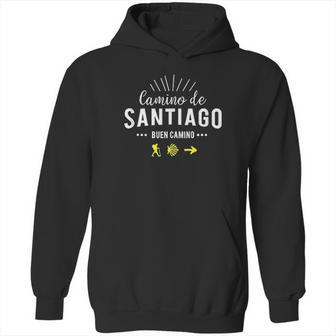 Camino De Santiago Compostela Hikers Pilgrims Spain Gift Hoodie | Favorety CA