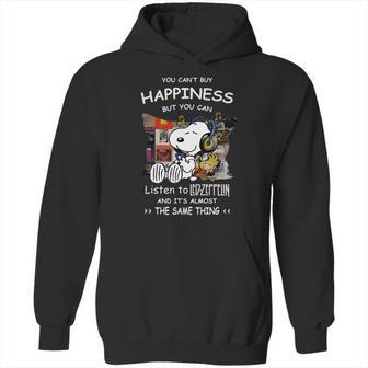 You Can’T Buy Happiness But You Can Listen To Led Zeppelin Snoopy Shirt Hoodie | Favorety AU