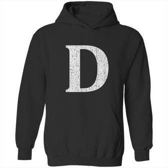 Capital Letter D Shirt Monogram Initial Hoodie | Favorety CA