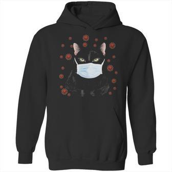 Cat Is Wearing Mask Face Anti Virus Hoodie | Favorety DE