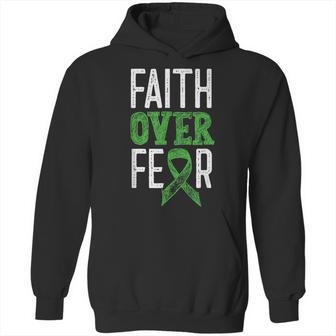 Cerebral Palsy Awareness Month Faith Over Fear Brain Damage Hoodie | Favorety UK