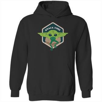 The Child Snack Time Baby Yoda Mandalorian Hoodie | Favorety UK