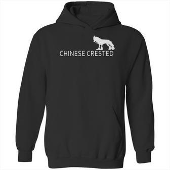 Chinese Crested Dog Logo Hoodie | Favorety