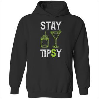 Cocktail Mixologist Barman Stay Tipsy Graphic Hoodie | Favorety UK