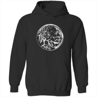 Coin Collector Showing A Buffalo Nickel Hoodie | Favorety UK