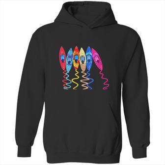 Colorful Kayaks Outdoor Adventure Kayaking Boating Kayakers Hoodie | Favorety UK