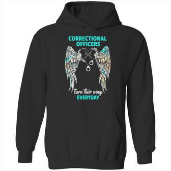 Correctional Officers Earn Their Wings Everyday Hoodie | Favorety DE