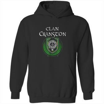 Cranston Surname Scottish Clan Tartan Crest Badge Hoodie | Favorety